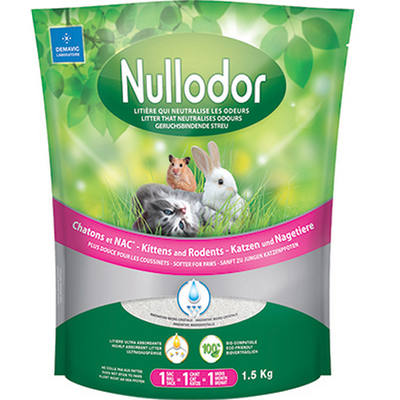 NULLODOR LITIERE CHATON 1.5 KG - MyStetho Veterinary