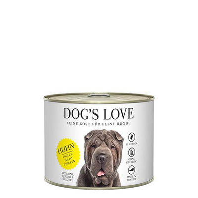 Dog&#039;s Love Calssic adult Poulet &amp; poire &amp; quinoa &amp; carottes 200g - MyStetho Veterinary