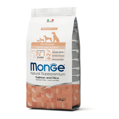 Monge Speciality Line -All Breeds Puppy Junior Saumon - MyStetho Veterinary