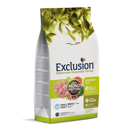 Exclusion Mediterraneo Adult Small, Chicken - MyStetho Veterinary