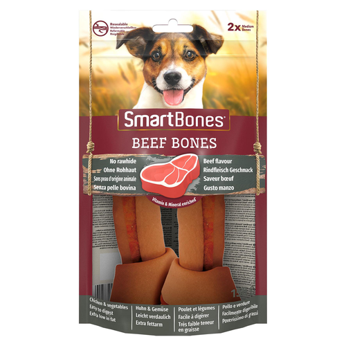 Smart Bone SB Chicken Beef Medium, 2pcs. 158g - MyStetho Veterinary