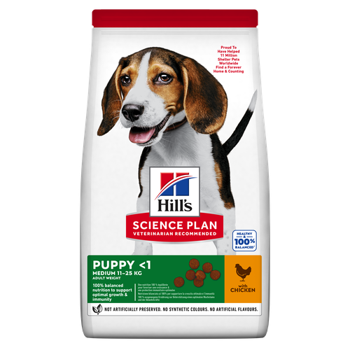 Hill's Science Plan Medium Puppy Chicken 14 kg - MyStetho Veterinary