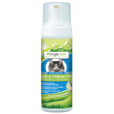 bogacare Mousse Clean & Fresh pour chats 150ml - MyStetho Veterinary