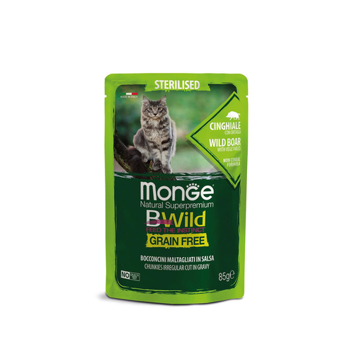 Monge Bwild GF stérilisé Sanglier - MyStetho Veterinary