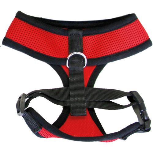 Harnais souples pour chiens rouge M 36-51 cm - MyStetho Veterinary