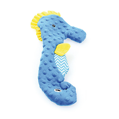 Swisspet Noppi-Play hippocampe, bleu, avec couineur - MyStetho Veterinary