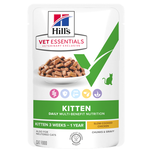 Hill's Vet Essentials MULTI-BENEFIT Kitten Huhn 85 g - MyStetho Veterinary