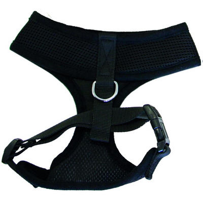 Harnais souples pour chiens noir XS 23 - 41 cm - MyStetho Veterinary