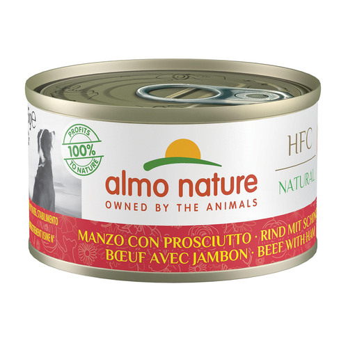 Almo Classic Adult boeuf &amp; jambon 95g - MyStetho Veterinary