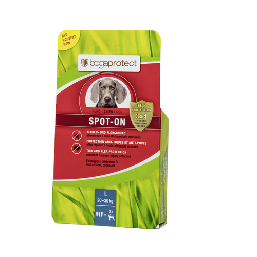 bogaprotect Spot-On anti-parasitaire L pour chiens 3 x 3.2 ml - MyStetho Veterinary