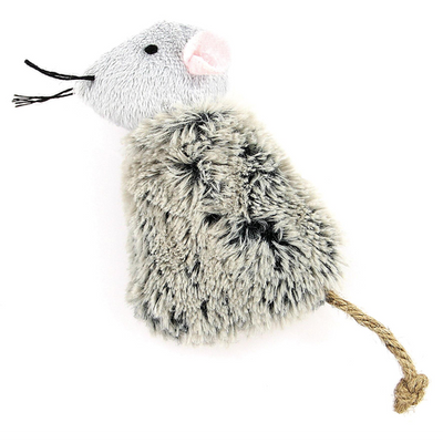 Swisspet Souris en peluche avec Catnip, gris - MyStetho Veterinary