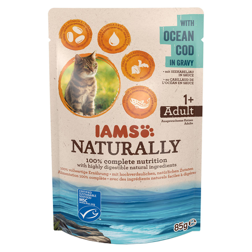 Iams Ocean Cod 85g - MyStetho Veterinary