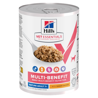 Hill's Vet Essentials MULTI-BENEFIT Mature Adult Huhn und Gemüse 363 g - MyStetho Veterinary