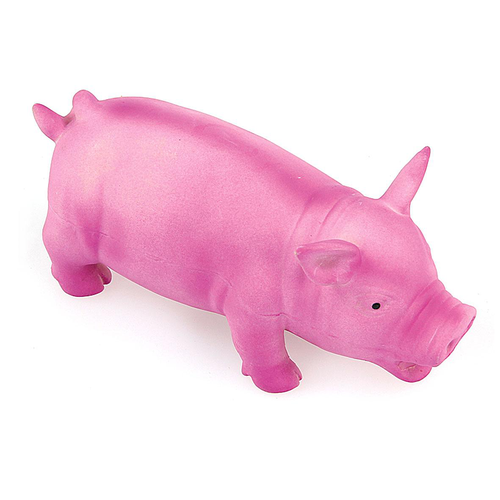 Swisspet cochon en latex, rose, 23x10x9cm - MyStetho Veterinary