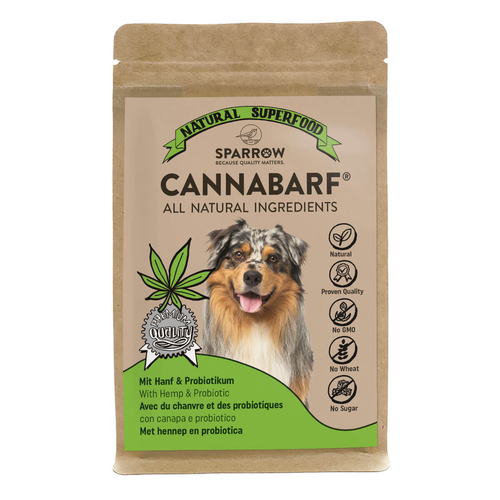 Sparrow Kräutermischung Dog CannaBarf 100g - MyStetho Veterinary