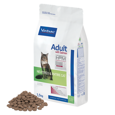 HPM Adult Cat Salmon Neutered & Entire 3 kg - MyStetho Veterinary