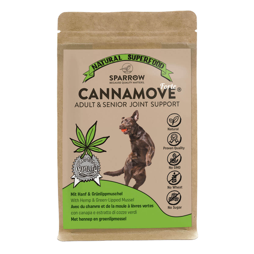 Sparrow Kräutermischung Dog CannaMove Forte 100g - MyStetho Veterinary