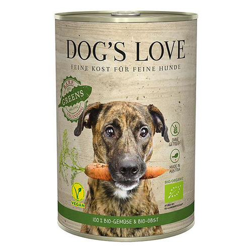 Dog&#039;s Love BIO Vegan légumes&amp;fruits 400g - MyStetho Veterinary