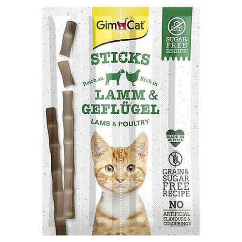 GimCat Bâtonnets d‘agneau et volaille - MyStetho Veterinary