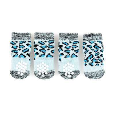 Swisspet chaussettes pour chiens avec antiglisse, Tri bleu claire - MyStetho Veterinary