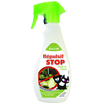 Stop spray répulsif extérieur chien / chat 500 ml - MyStetho Veterinary