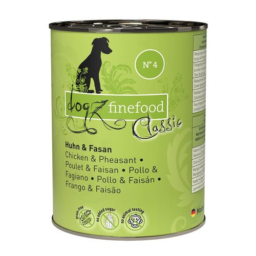 Dogz Finefood No.04 poulet &amp; faisan 400g - MyStetho Veterinary