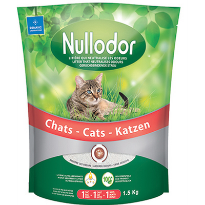 NULLODOR LITIERE CHAT 1.5 KG - MyStetho Veterinary