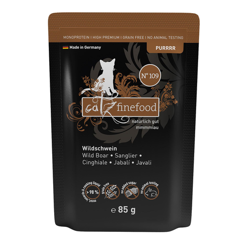 Catz Finefood Purrrr No. 109 avec Purrrr, 85g - MyStetho Veterinary