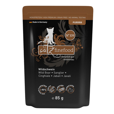 Catz Finefood Purrrr No. 109 avec Purrrr, 85g - MyStetho Veterinary