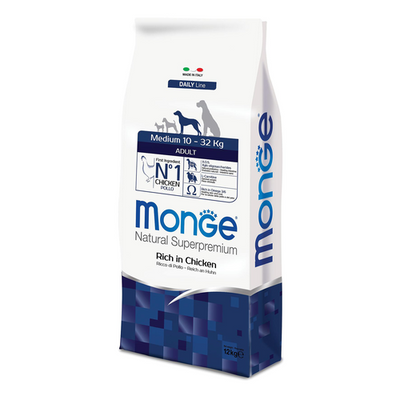 Monge Daily Line – Adult Medium poulet - MyStetho Veterinary