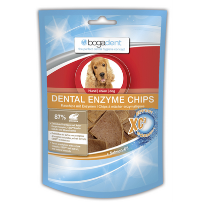 bogadent Dental Enzyme Chips pour chiens 40g - MyStetho Veterinary