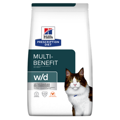 Hill's Prescription Diet w/d Multi-Benefit Chicken 1.5 kg - MyStetho Veterinary
