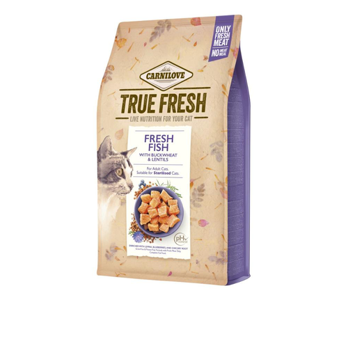 Carnilove Feline Adulte True Fresh - Poisson frais 340g - MyStetho Veterinary