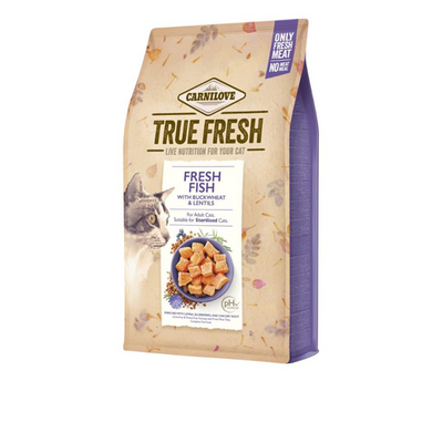 Carnilove Feline Adulte True Fresh - Poisson frais 340g - MyStetho Veterinary