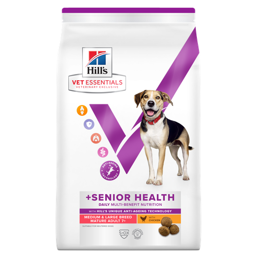 Hill's Vet Essentials MULTI-BENEFIT + Senior Health Mature Adult 7+ Medium & Large Breed Huhn 2 kg - MyStetho Veterinary