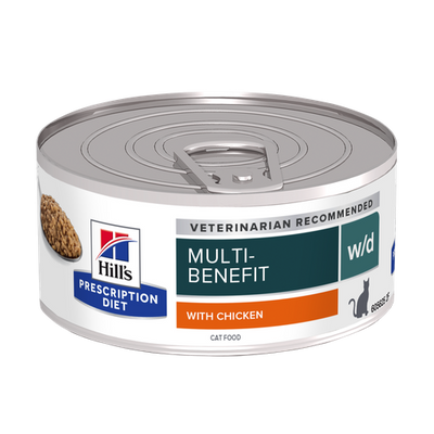 Hill's Prescription Diet w/d Multi-Benefit Chicken can 156 g - MyStetho Veterinary