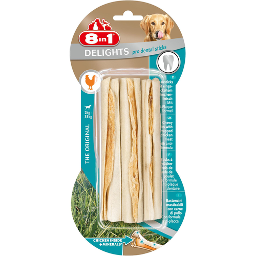 8in1 Delights Pro Dental sticks - MyStetho Veterinary