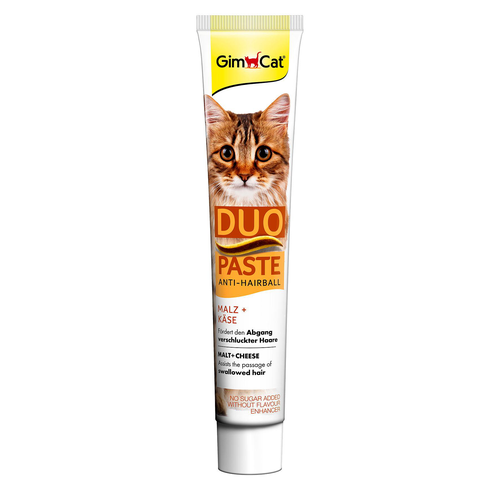 GimCat Pâte duo anti-boules de poils malt et fromage, 50g - MyStetho Veterinary