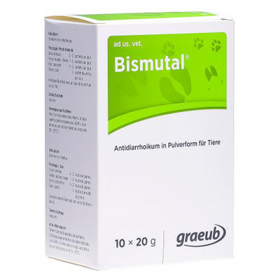 Bismutal 20 g (1 sachet) - MyStetho Veterinary