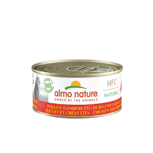 Almo HFC Natural - Poulet et crevettes - MyStetho Veterinary