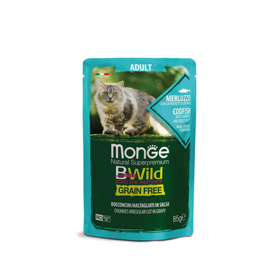 Monge Bwild GF Adult Cabillaud - MyStetho Veterinary