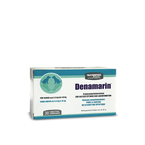 Denamarin  5,5-16kg (boite de 30 comprimés) - MyStetho Veterinary