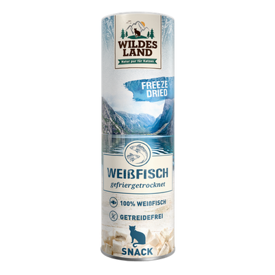 Wildes Land Feline poisson blanc Freeze Dried  16g - MyStetho Veterinary