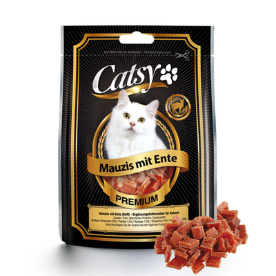 Catsy snack pour chats Mauzis au canard - MyStetho Veterinary