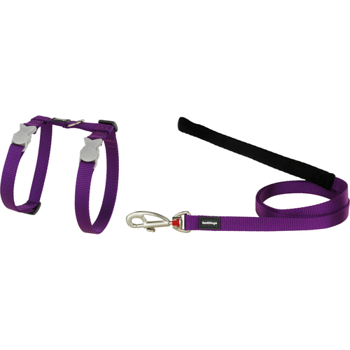 RD Cat Harness&Lead Classic Purple XS 12 Neck 21-35cm, Body 27-48cm, Lead 1.2m - MyStetho Veterinary