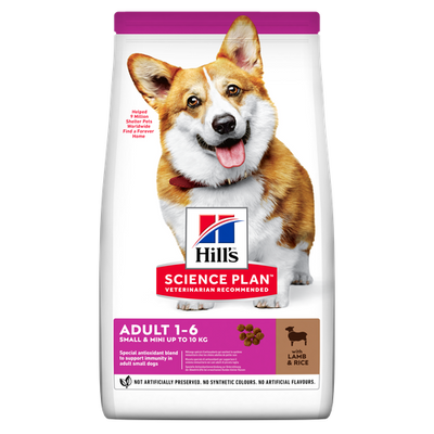 Hill's Science Plan Small & Mini Adult Lamb and Rice 1.5 kg - MyStetho Veterinary