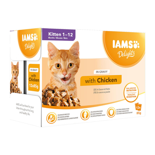 Iams Delights Kitten en Sauce - MyStetho Veterinary