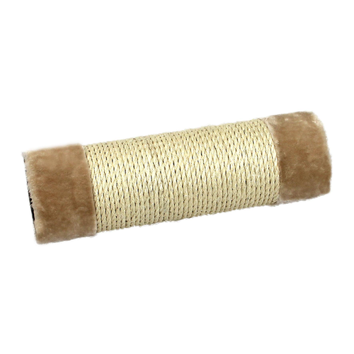 Swisspet Colonne en sisal avec peluche, beige, D=12cmx35cm - MyStetho Veterinary