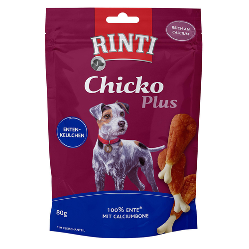 Rinti Chicko Plus Cuisses de canard, 80g - MyStetho Veterinary