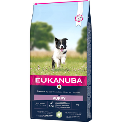 Eukanuba Puppy Agneau Small/Medium 12kg - MyStetho Veterinary